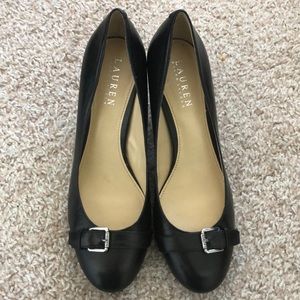 Lauren Ralph Lauren Black Pumps Size 8.5